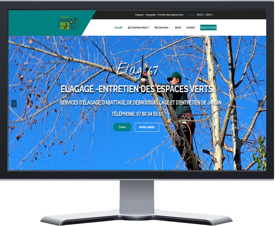 Création d'un site internet vitrine Finition Premium administrable référencé sur 5 mots clés